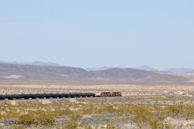 BNSF Needles Subdivision Ash Hill, CA