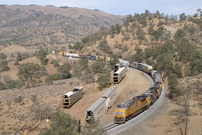 BNSF Mojave Subdivision Marcel, CA