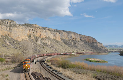 Westbound Grain Train Lombard, MT