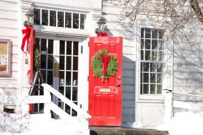 Holiday Red Doors