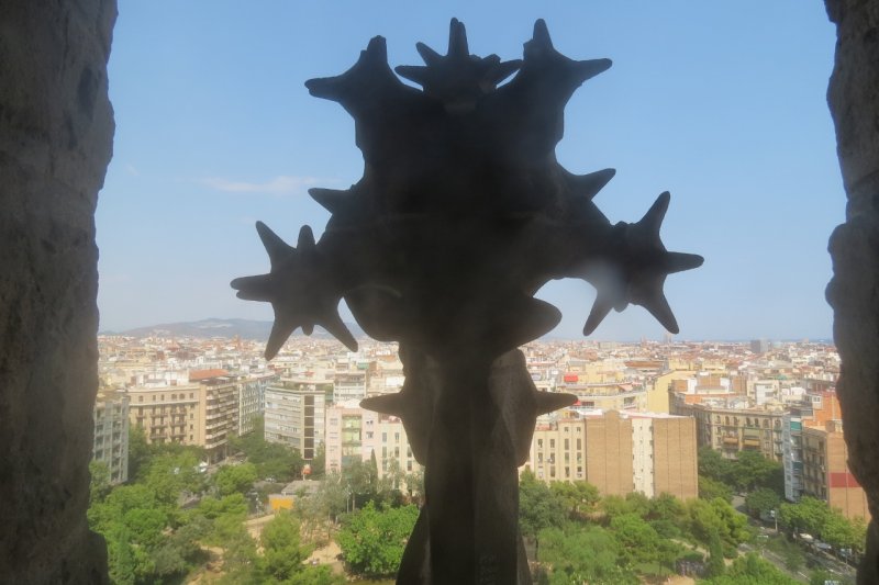 Sagrada Familia Tower View