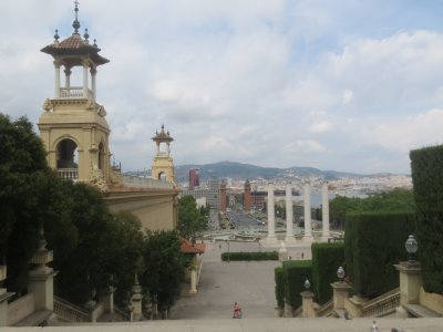 view from Montjuic