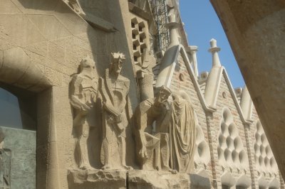 Sagrada Familia Passion Facade