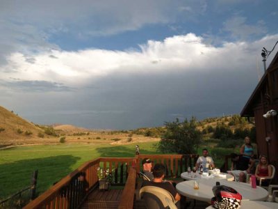 Crazy clouds out there