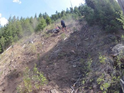 Damn hill climbs...lol