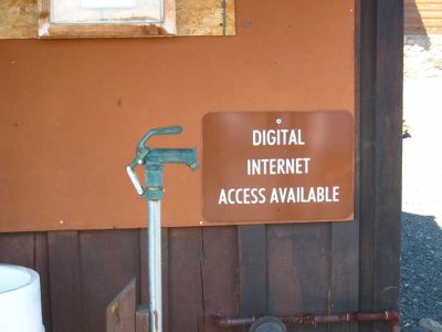 Internet...it's digital...LOL
