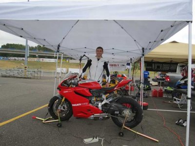 Dan and his Panigale