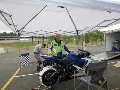 Pat and his Gixxer