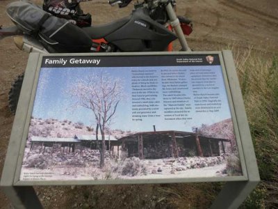 Barker family sign