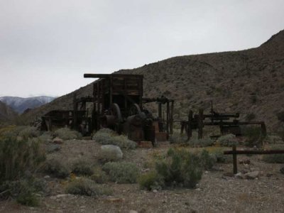 Old mining equipment