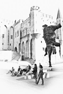 Elephant Worshippers, Palais des Papes, Avignon