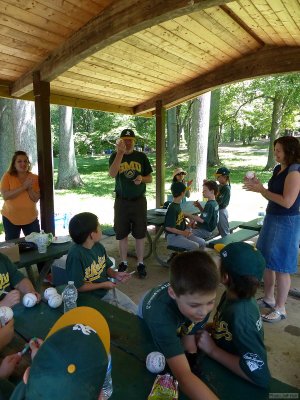VLL Spring 2014 AA Athletics June 7, 2014 vs Yankees