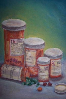 Meds (oil painting)
