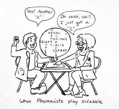 When Pharmacists Play Scrabble