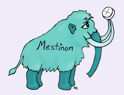 Mestinon Mastodon Mascot