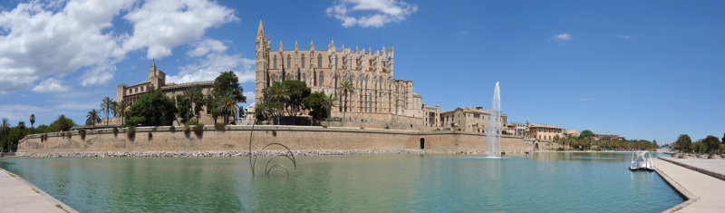 Panorama, Parc de la Mer, Palma Cathedral