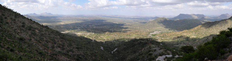 Panorama from Somaliland Highway 2