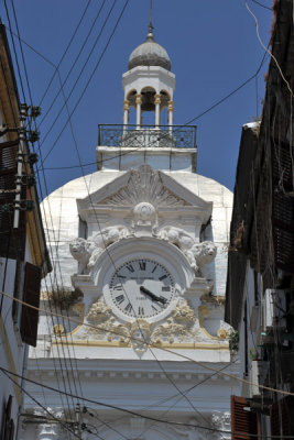 The back side of Constantine City Hall