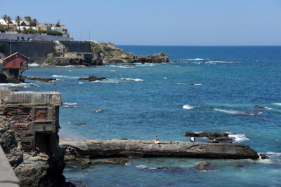 Algiers coast at Plage Deux Chameaux