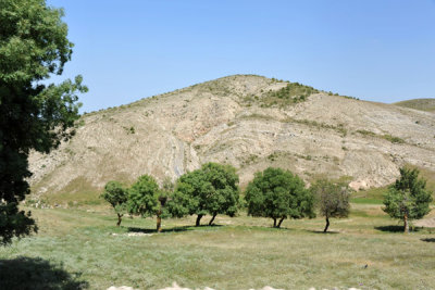 Driving along the N77A northeast of El Eulma