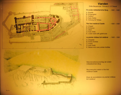 Vianden Castle - The First Medieval Castle, 1000-1050