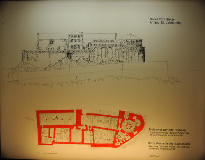 Vianden Castle - Romanesque Period, 13th C.