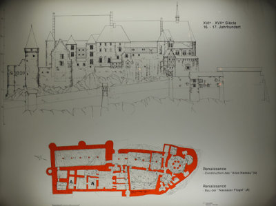 Vianden Castle - Renaissance Period, 16th-17th C.