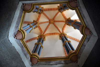 Ceiling of the Chapel from the lower level