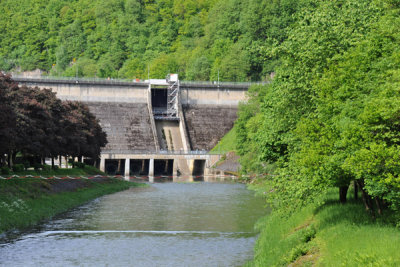 Hydroelectric Dam - Barrage de l'Our, Vianden