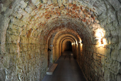 Stone passage, Abbey of Orval