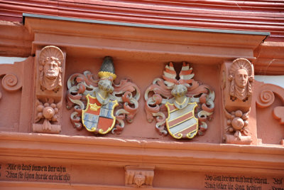 Wrth am Main, Altes Rathaus - detail