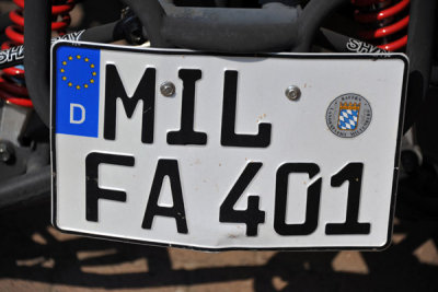 German License Plate - Miltenberg