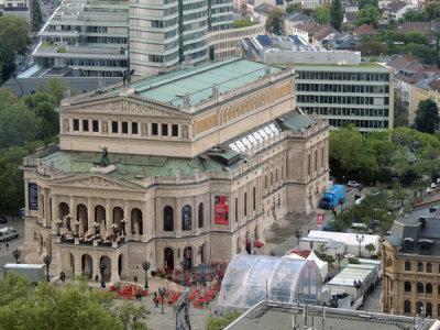 Alte Oper from Main Tower