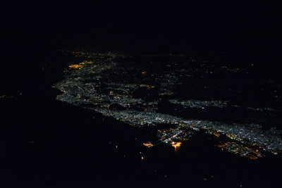 Kobe at night
