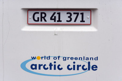 Greenland License Plate 