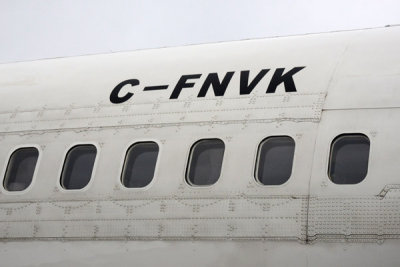Ive never seen so much repair work on an aircraft, C-FNVK
