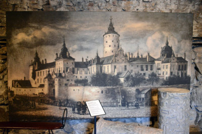 Tre Kronor Castle burned in 1697, seem here in Govert Dircksz Camphuysens 1661 painting