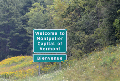 Welcome to Montpelier, Capital of Vermont...just 1 exit, don't miss it!