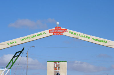 Gate to Egal International Airport, Hargeisa, Somaliland