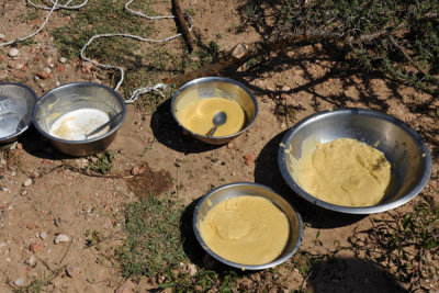 Simple staple food of the Somali nomads
