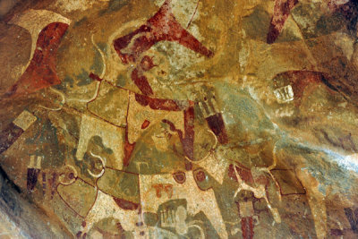 The paintings at Laas Geel are at least 5000 years old, perhaps as old as 11,000 years