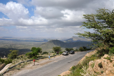 Viewpoint along Somaliland Highway 2 around 10 km prior to Sheikh