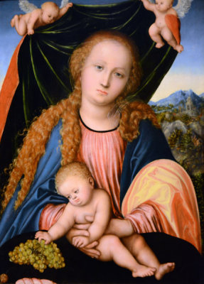 Virgin and Child, Lucas Cranach I, ca 1515-1520