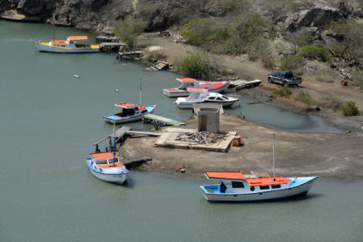 Boats in Santa Martha Baai