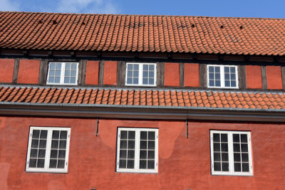 The Rows - barracks of the Kastellet - Citadel of Copenhagen