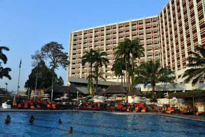 Poolside at the Transcorp Hilton Abuja