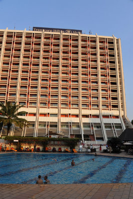 Pool at the Abuja Hilton