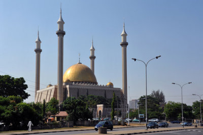 The National Mosque was built in 1984 after it was decided to move the capital of Nigeria from Lagos to Abuja