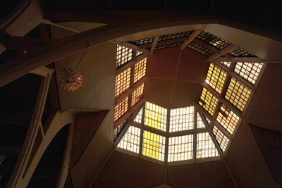 Glass roof of the National Church, Abuja