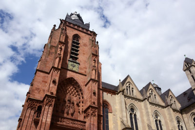 Wetzlar Cathedral construction began in 1230 and is not yet complete